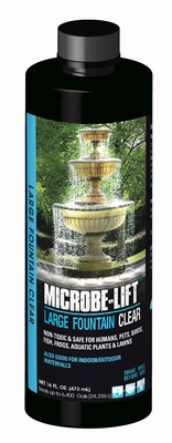 Image Large Fountain Clear  16oz